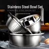 Cui Shan Hai Stainless Steel Kitchen Basin & Drainer Set