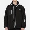 Puma Sherpa Bonded Jacket With Embroidered Logo And Zip Collar Men Outerwear Black 534930-01