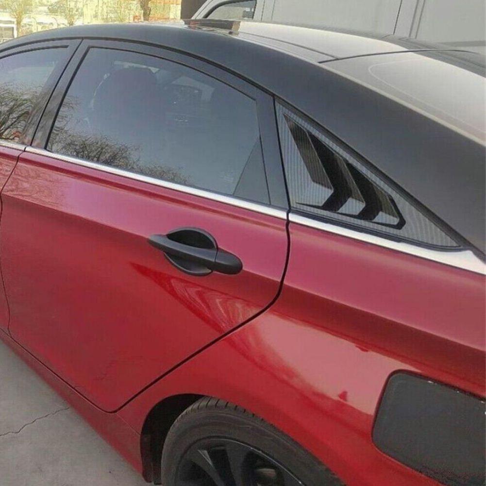 Kolfiberutseende glasjalusilucka för Hyundai Sonata 2011-2014