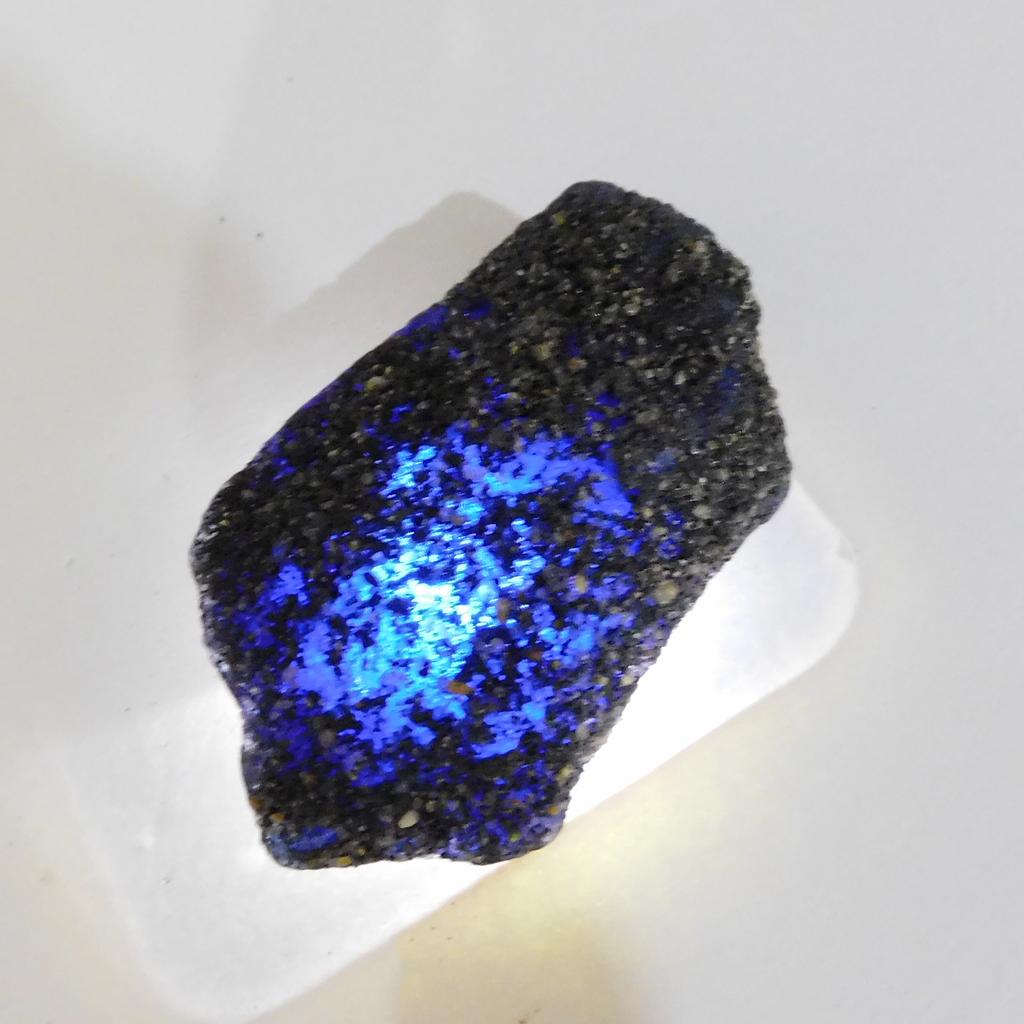 Natural Sapphire Blue 76.35 Ct Uncut Rough Earth Mined CERTIFIED Loose Gemstone ay-72-h