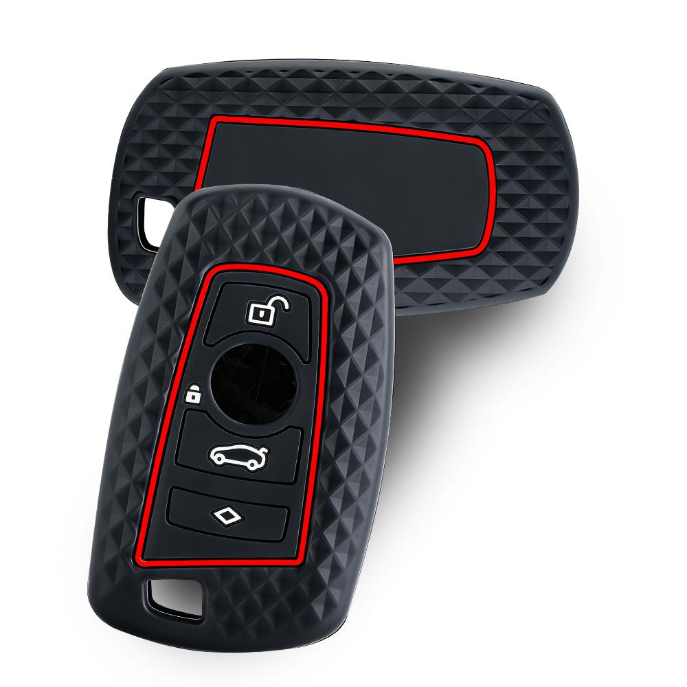 For Bmw F30 F31 F32 F34 F20 F21 F07 F10 1 3 5 7 Series X1 X3 G01 X4 G02 X5 F15 F16 M3 M4 Silicone Car Key Case Cover Shell Fob