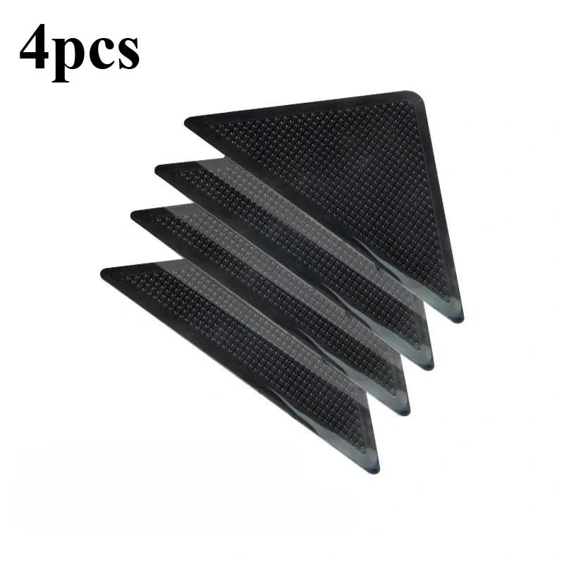 Latest Triangle-shaped Anti-Slip Carpet Sticker Eco-Friendly Home Floor Mat Nanometer Anti-Slip Fixing Patch Practical Anti Slip
