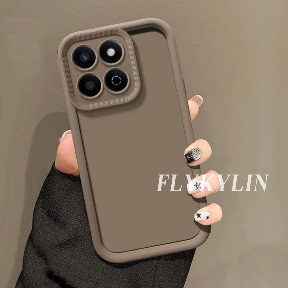 For Redmi Note 15 14 13 Pro Plus 14S 13R 12 11 10 9 Pro 4G 5G Magnetic Solid Color Soft Silicone Protective Case