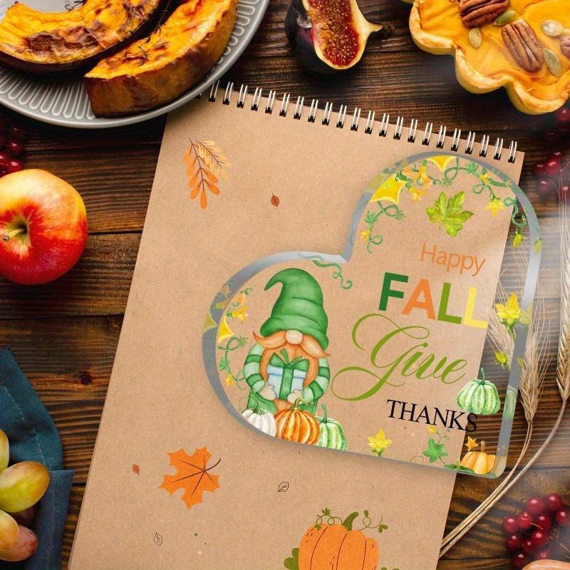 Autumn Heart Gift - Seasonal Thanksgiving Decor with Photography Utility for Lovers