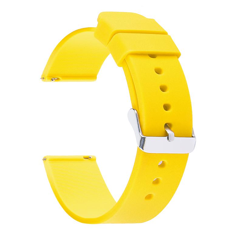 Uhr Armband 18mm Silikonband Uhr Topsic Schnellverschluss Armband für Samsung Galaxy Universelles Armband 20/22mm Zubehör