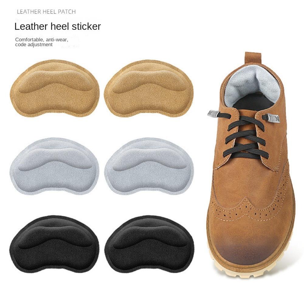 

High Heel Antiwear Foot Care Heel Protectors Heel Leather Insoles Foot Protector Sticker Heel Pads