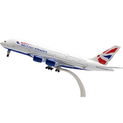Lidmašīnas modelis 20 cm, 20_17 British Airways A380, populāras korejiešu rotaļlietas, populāras korejiešu rotaļlietas