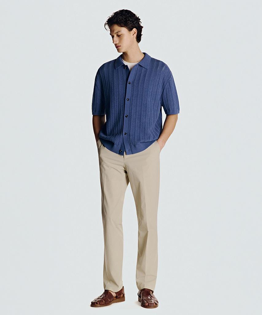 Danielkeulemyu 26Ss Ice Lycra® Chino Pants Beige