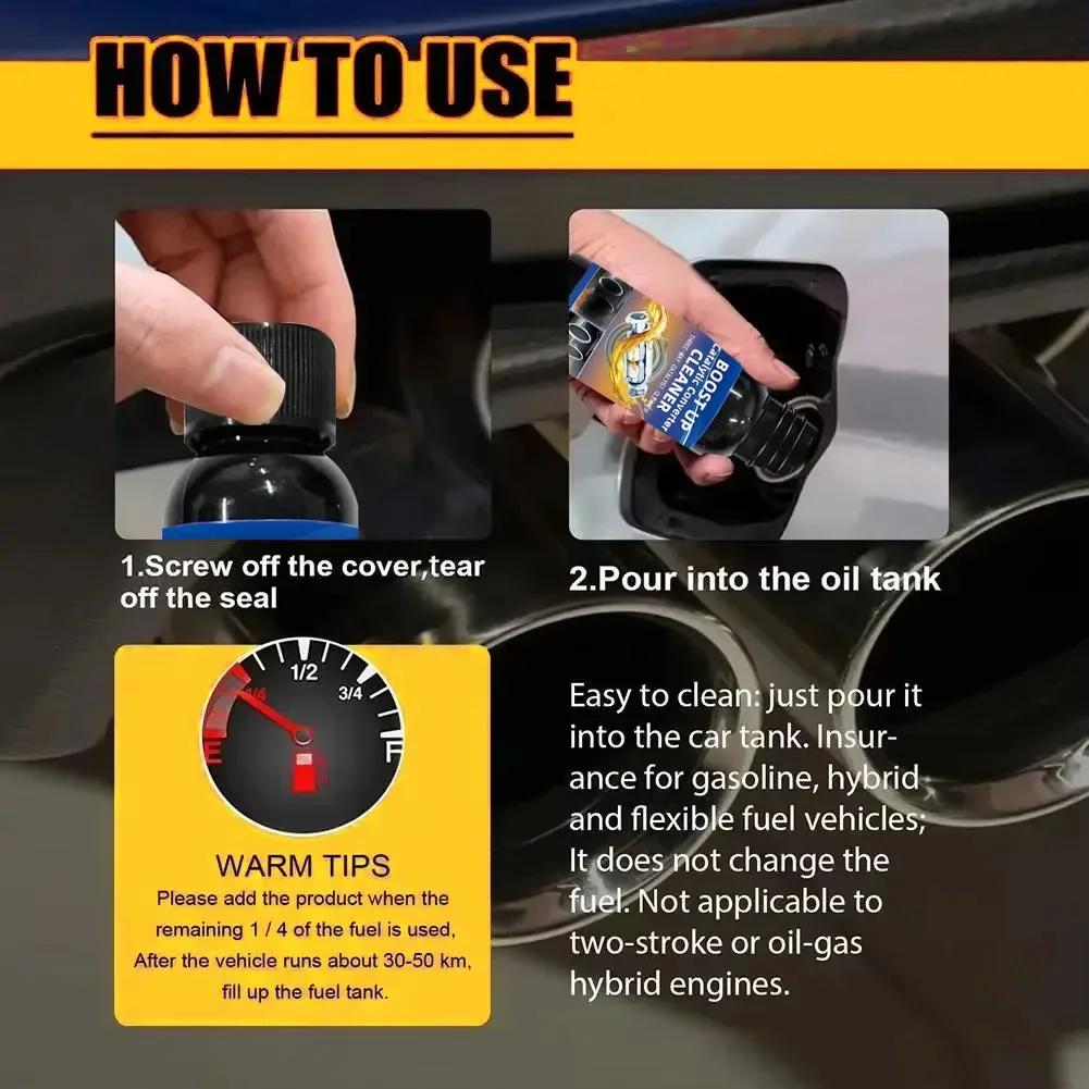 QC19 50ML Car Engine Catalyst Converter Cleaners Automobile Engine CSV Cleaning Accelerators Catalysts Easy To Clean xin