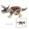 Lumi Jurasice Figurine Dinozauri Mari Cărămizi Blocuri de Construcție Velociraptor T-Rex Triceratops Indominus Rex Jucării Pentru Copii