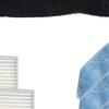 For Ultenic D10 Robot Vacuum Parts Main Side Brush Filter Mop Pad Cloth Replacement Kit Cleaning Accessories Set