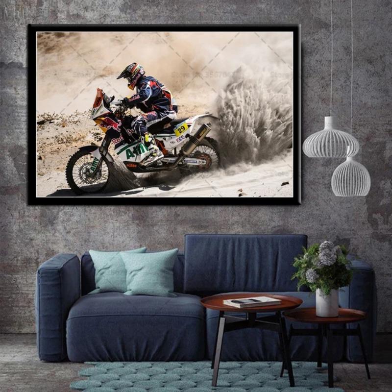 

Фристайл Мотокросс Гонки Плакат Мотокросс Холст Картина Настенная Живопись Печать Для Гостиной Домашний Декор Без Рамы 21cm×30cm NoFrame