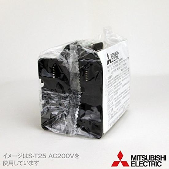 Mitsubishi Electric AC100V 2a2b Electromagnetic Contactor Rating Part Protection NN S-T25 (Auxiliary Contact 2a2b) (Typical 26A) (DIN Rail/Screw