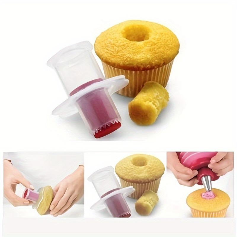 Reusable cupcake corer and filling tool Easy baking magic for making delicious center filling food Essential durable kitchentool