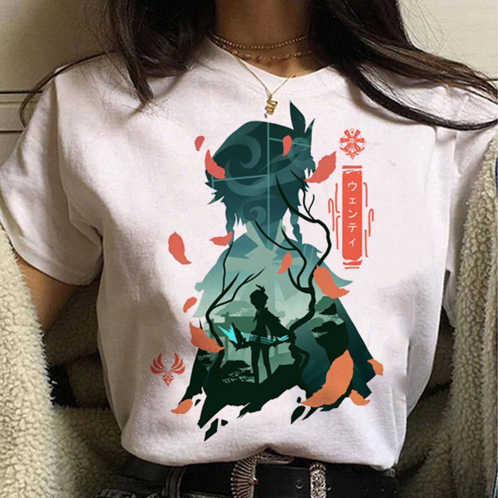 Genshin Impact T Shirt Unisex Harajuku Tshirt Unisex Harajuku Clothes