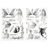 Transparente Stempel DIY Handkonto Scrapbook Klare Transparente Stempel Gummi Stempel Set Dekoration