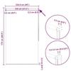 VidaXL Store Enrouleur Occultant Pare-Vue Pare-Soleil Fenêtre Rideau Chambre 240130