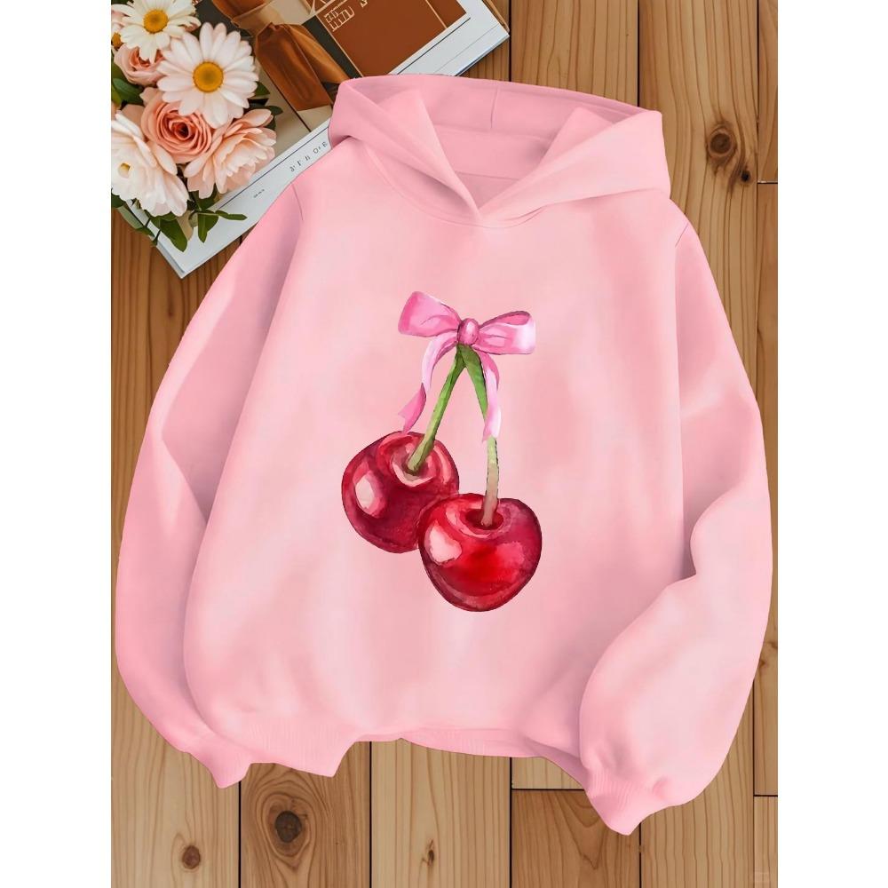 Felpe con cappuccio per ragazzi e ragazze, maglioni con stampe alla moda, top comodi
