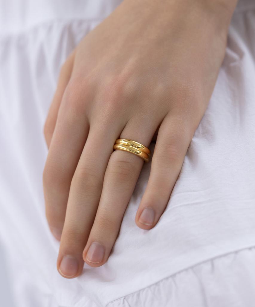 Tatiana Double Band Ring Cr1886