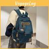 Travel Backpack For Middle School Students With Nylon Material And Loadbearing Features For Daily Use