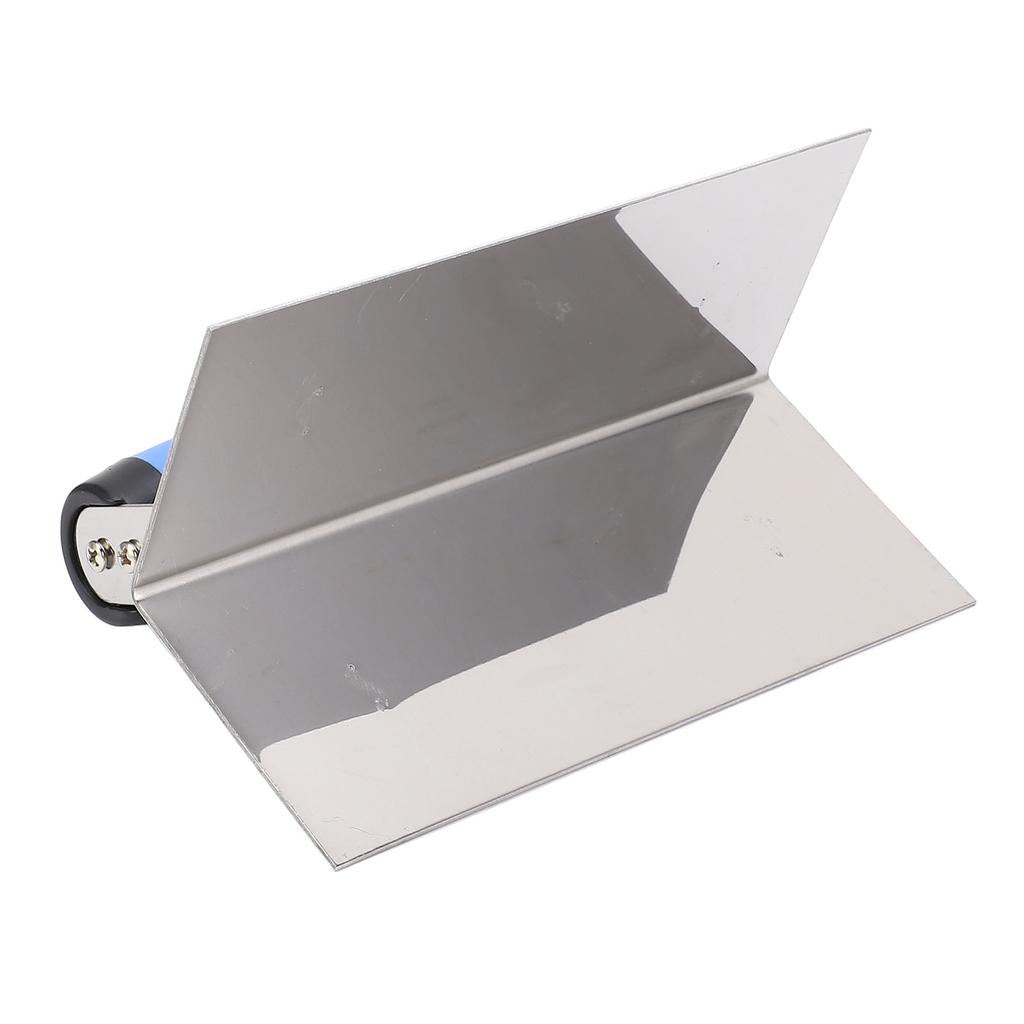 External Corner Trowel 90 Degree Right Angle Stainless Steel Plaster Concrete Finishing Tool for Wall Floor Projects