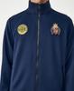 From Arles 90S Vintage Jersey Jacket / Navy