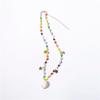 European and American Colorful Rice Beads Bohemian Star Necklace Simple and Versatile Summer Pearl Shell Pendant Necklace for Women