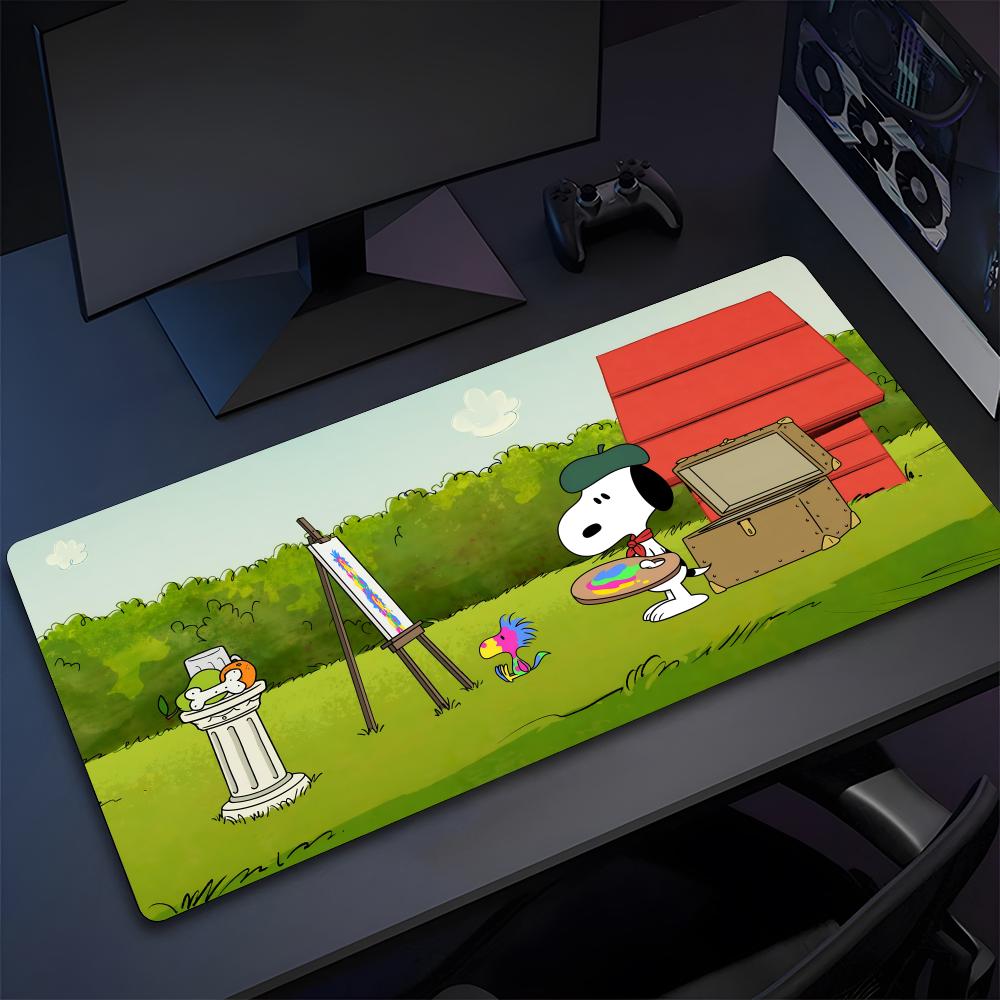 Cartoon S-Snoopys Mouse Pad High Quality Natural Rubber Mouse Pad The Most Professional Washable Laptop Mouse Pad