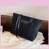 For Bag Autumn Shoulder Women And Winter Cotton Hemp Large Capacity Tote Bag Solid Versatile Shopping Commuter Handbag