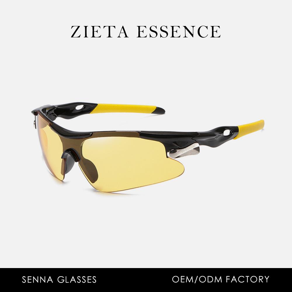 Outdoor Cycling Glasses Street One-Piece Sunglasses Uv Protection Goggles 9206