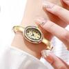 Vintage Oval Dial Bracelet Watch Elegant Hidden Buckle Design Ladies Watch Luxury Gift Wristwatch for Women