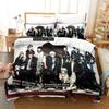 3D Print K Project Mikoto Suoh No Blood! No Bone! No Ash! Bedding Set Single Twin Full Queen King Size Bed Set Adult Kid Bedroom