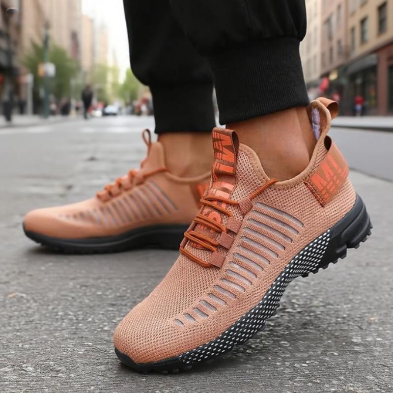 Comfort Running Shoe For Men Ultra Breathable Lightweight Gym Sneakers Comfortable Air-Boost Mesh Men'S Urban Jogging Shoes