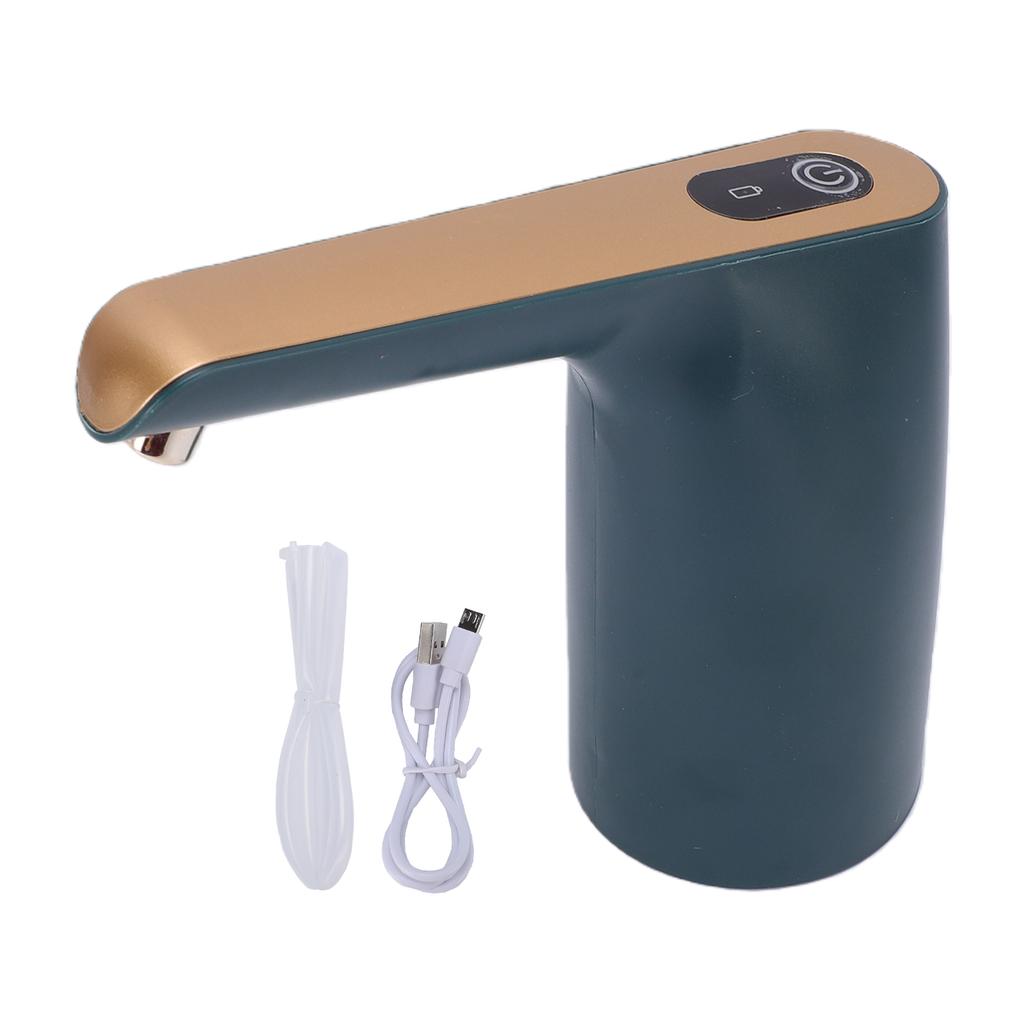 USB Charging Automatic Drinking Water Pump 3L min with 55cm Hose Smart Pumping Powerful Motor for Home Camping Office