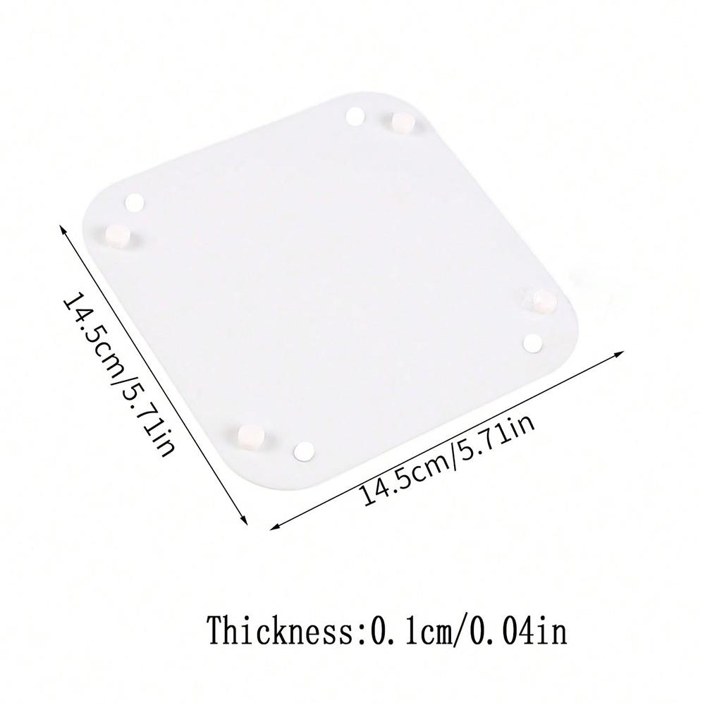 

1шт многоцелевой силиконовый подстаканник противоожоговый коврик противоскользящий горшок поднос для хранения закусок фруктов настольный органайзер коврик домашний декор as picture shown