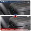 Center Armrest Box Switch Button Knob Cover For SuburbanYUKON +Carbon Fiber
