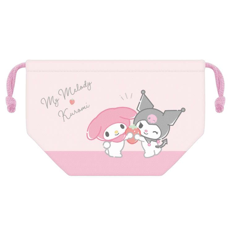 

Kamio Japan My Melody Kuromi Lunch Drawstring Strawberry Lunch Box Small Item 071932 & Bag, Design, Bag, Organizer,