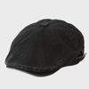 Pigment Washing Black Huntingcap Hunting Cap