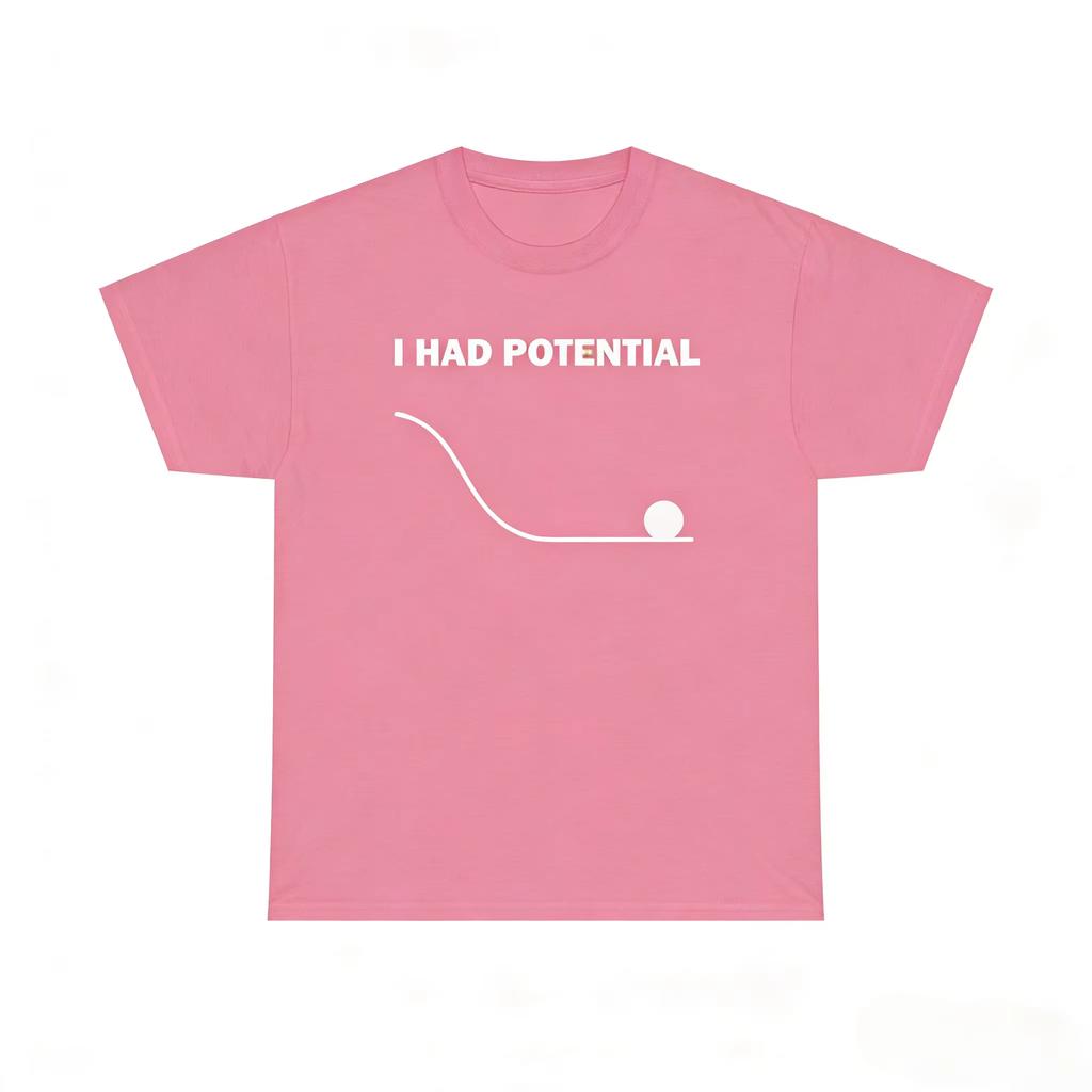 Movie Project Hail Mary I Had Potential 100Cotton Unisex Shirt 2026 Summer New Unisex Fashion Classic Graphic Tshirt