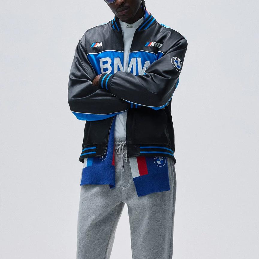 Kith x BMW Souvenir Moto Jacket Black Men Outerwear KHM010734-001