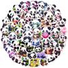 50 Cartoon Panda Stickers Creative Trend Doodle Cartoon Panda Stickers Children Cute Animals DIY Stickers