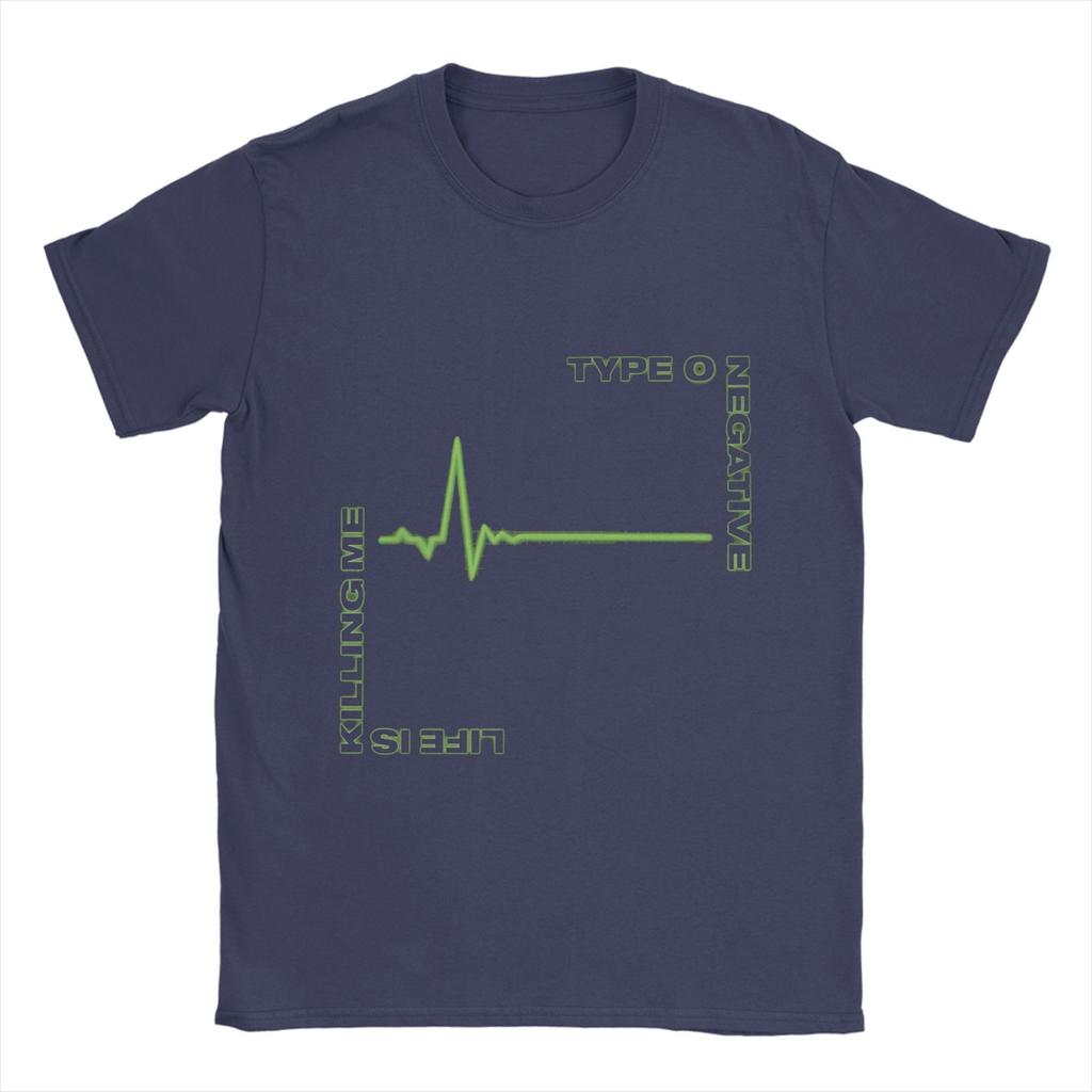 Novelty Rock Band Type O Negative  T-Shirt for Men Crew Neck Pure Cotton T Shirts  Short Sleeve Tee Shirt New Arrival Tops