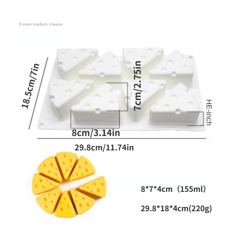 Various Cheese Chocolate Silicone Cake Mold Cheese Mousse Jelly Baking Mold Dessert Baking Pan Decoration Pastry Silicone Mold