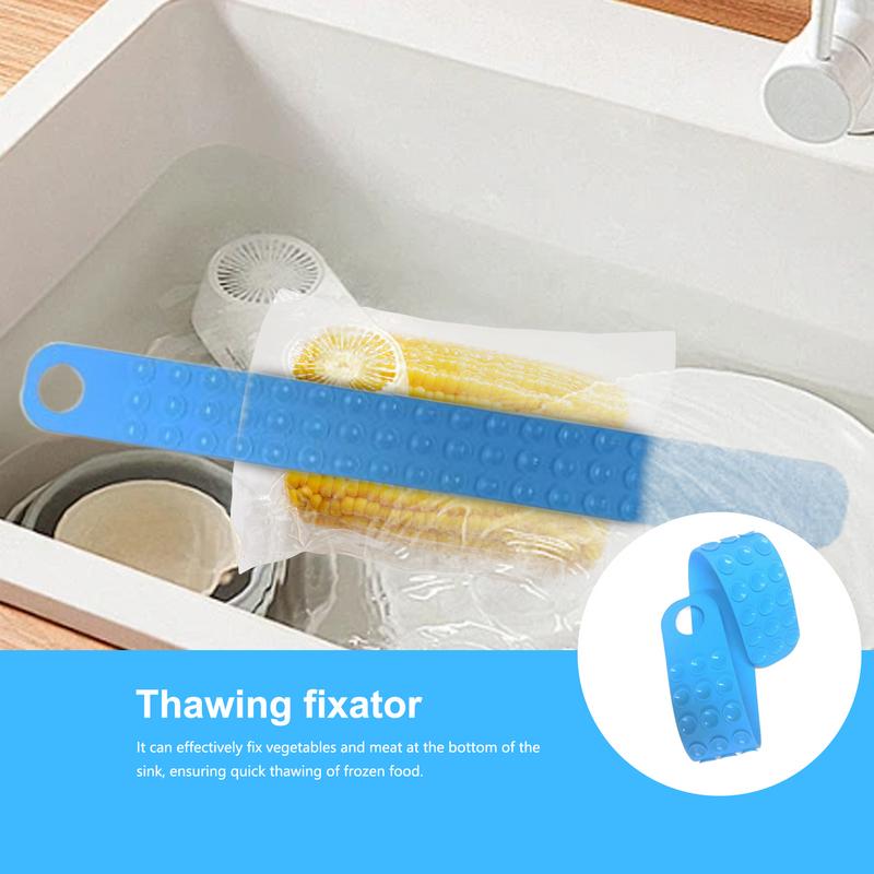 Meat Thaw Belt Hangable Defrosting Belt Rapid Thaw Defrosting Belt Safe Natural Thawing Belt for Fruit and Vegetables Meat