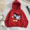 Spring New Style Boys Hoodes Sweatshirts Children's Thin Breathable Long Sleeve Tops Kids Casual Pullover Mickey Printed
