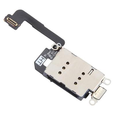 For iPhone 16/16 Plus OEM Dual SIM Card Reader Contact Flex Cable Replacement