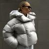 Winter Warm Cotton Puffer Jackets Women's Loose Parkas Coat Vintage Bread Jacket Outwear Office Ladies Quilted Jacket