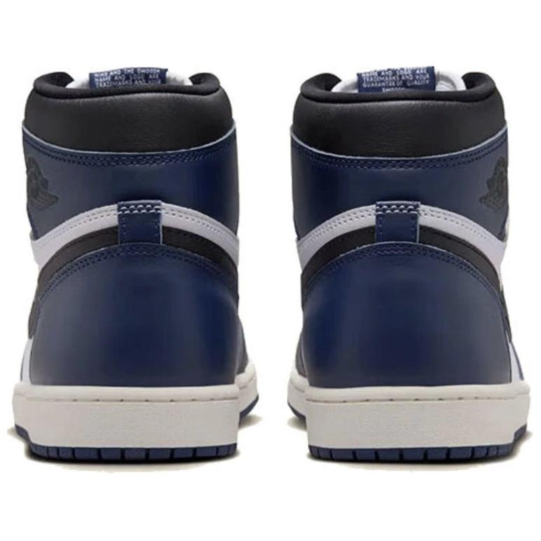Air Jordan 1 Retro High OG Midnight Navy Men Sneakers Blue Black White DZ5485-401