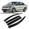 Dla VW Polo 2011 2012 2013 2014 2015 2016 2017 2018 Osłona okna Osłona przeciwsłoneczna Deflektor przeciwdeszczowy Osłona markizy Osłony Pokrywa samoprzylepna