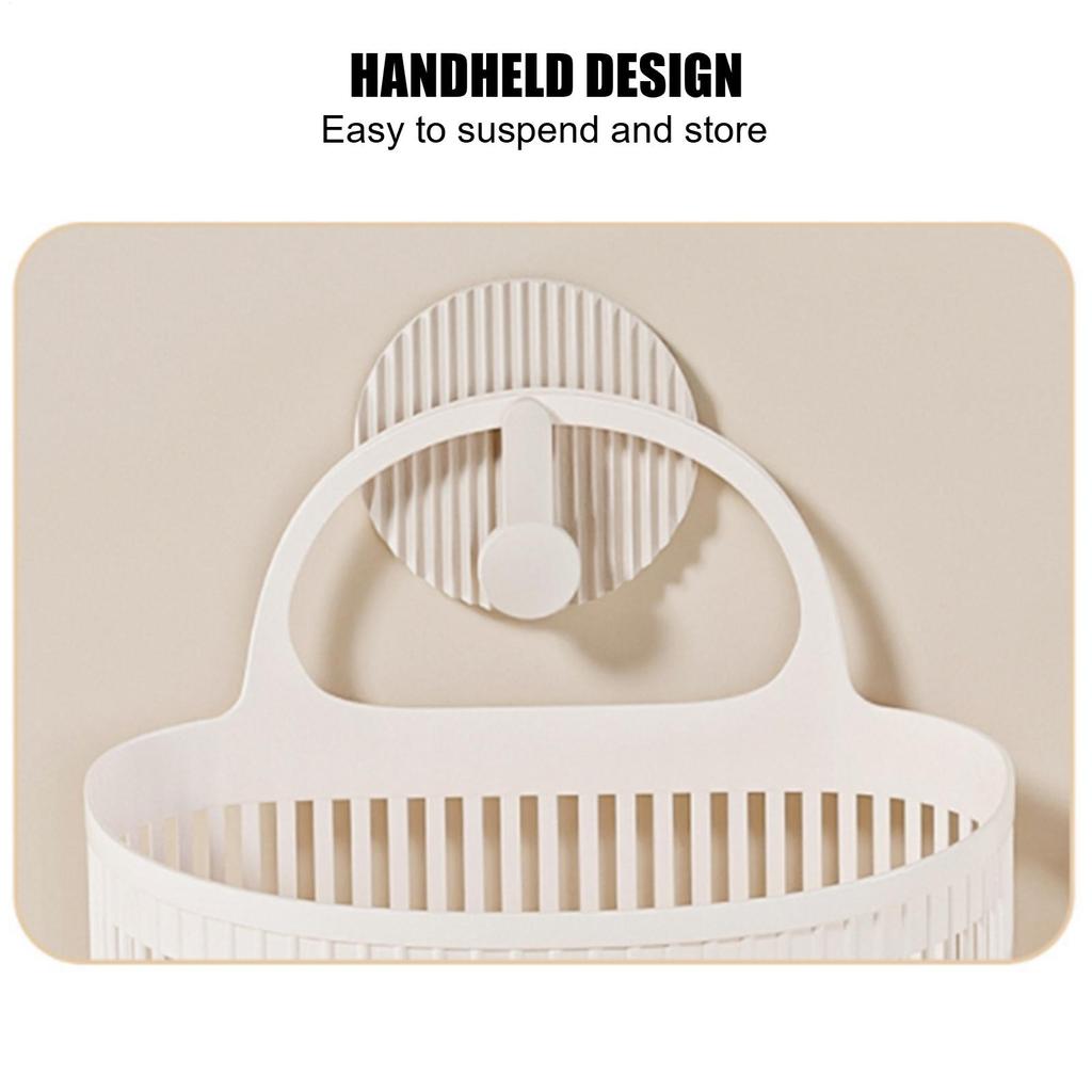 Wall Baskets Wall Mounted Storage Basket With Hook No Drill Organizing Bag With Hook Over Door Bathroom Organizer For Kitchen